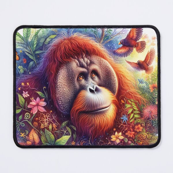 Item preview, Orangutan Art #6 | Great Apes Lovers designed and sold by ksgraphics222.