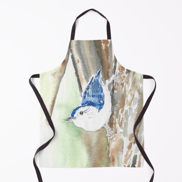 Item preview, White-breasted nuthatch designed and sold by GiselleSellier.