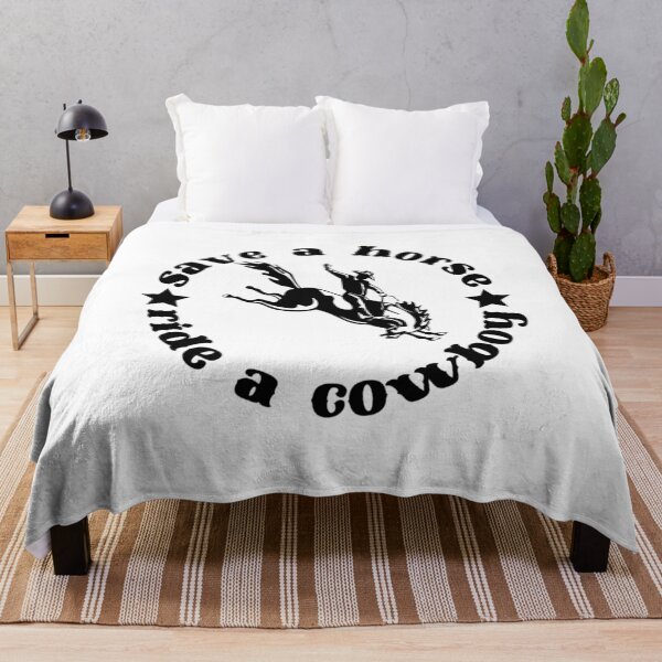 Item preview, Save A Horse Ride A Cowboy designed and sold by FloraliteCo.
