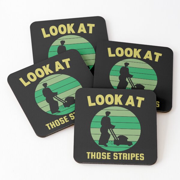 Item preview, Look At Those Stripes Funny Mowing Dad Yard Work Humor  designed and sold by Guess4best.