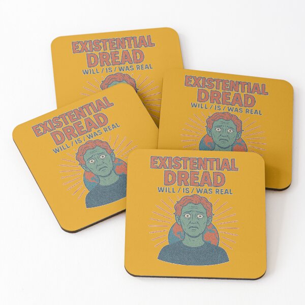 Item preview, Existential Dread Is Real – Dark Humor Philosophy Design designed and sold by Living Warrior Designs.