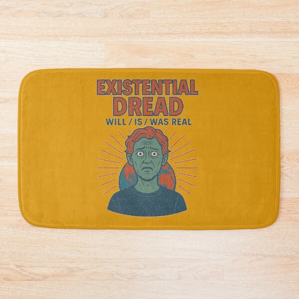 Item preview, Existential Dread Is Real – Dark Humor Philosophy Design designed and sold by Living Warrior Designs.