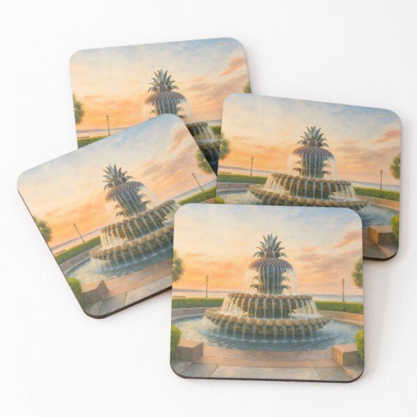 Item preview, Lowcountry Landmark: Pineapple Serenity designed and sold by Frog Level Treasures.