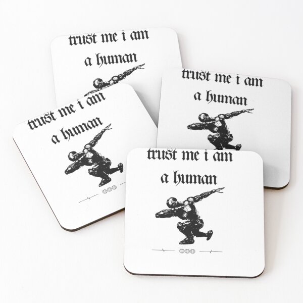 Artikelvorschau, „Vertrau mir: Ich bin ein Mensch“ entworfen und verkauft von AIRONY.DESIGNS.