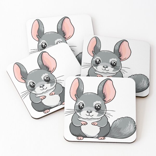 Item preview, Big-Eared Chinchilla – Cute & Cozy Vibes designed and sold by Potattoo.