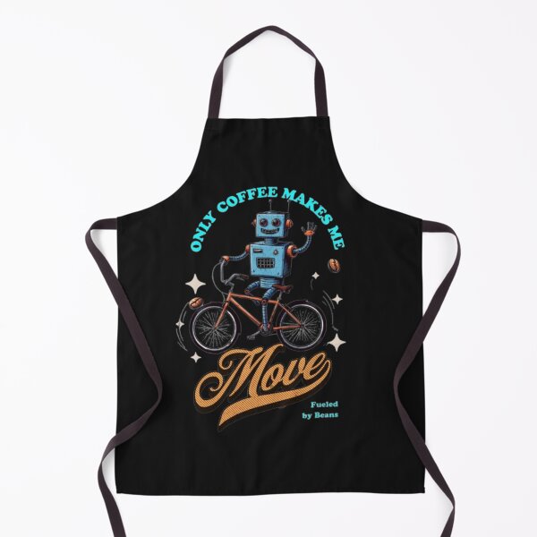 Item preview, Coffee-Powered Robot Cyclist  designed and sold by AIRONY.DESIGNS.