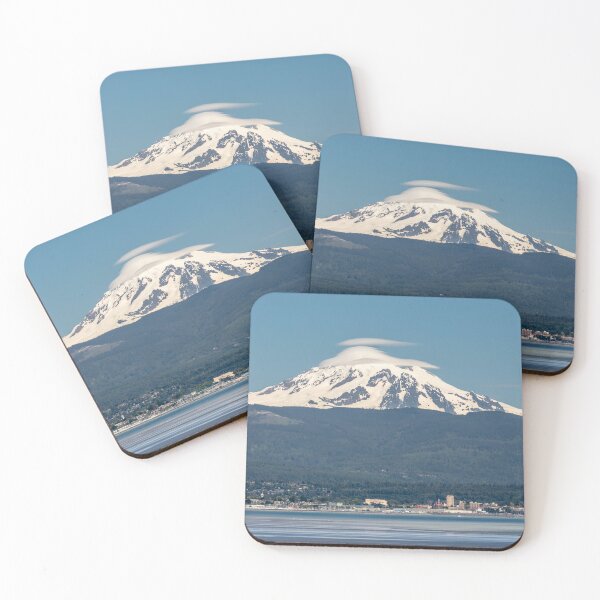 Item preview, Lenticular Cloud Over Mount Baker Overlooking Bellingham and Bellingham Bay designed and sold by Jim Stiles.