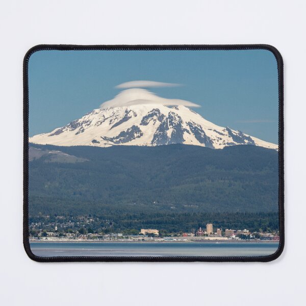 Item preview, Lenticular Cloud Over Mount Baker Overlooking Bellingham and Bellingham Bay designed and sold by Jim Stiles.