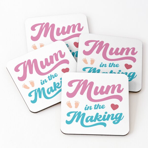 Item preview, Mum in the Making (Colour Text on White) designed and sold by STUDIO-72.