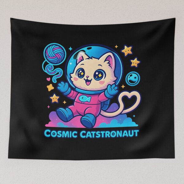 Item preview, Heart-Tail Cosmic Cattronaut Adventure designed and sold by MysticArtisan.
