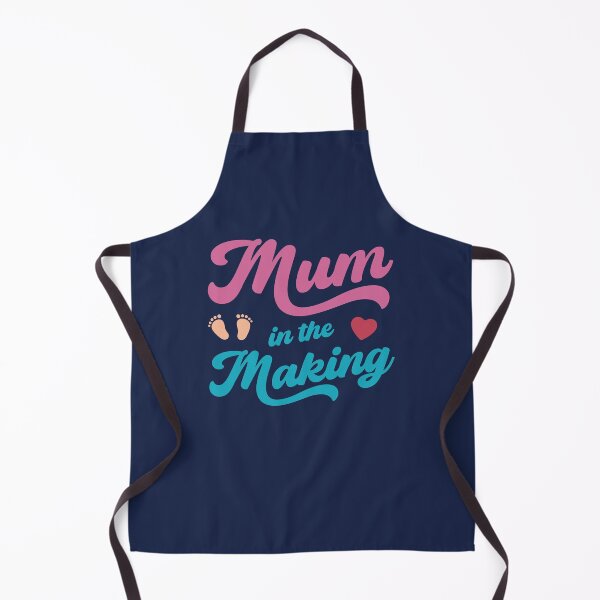Item preview, Mum in the Making (Colour Text on Blue) designed and sold by STUDIO-72.
