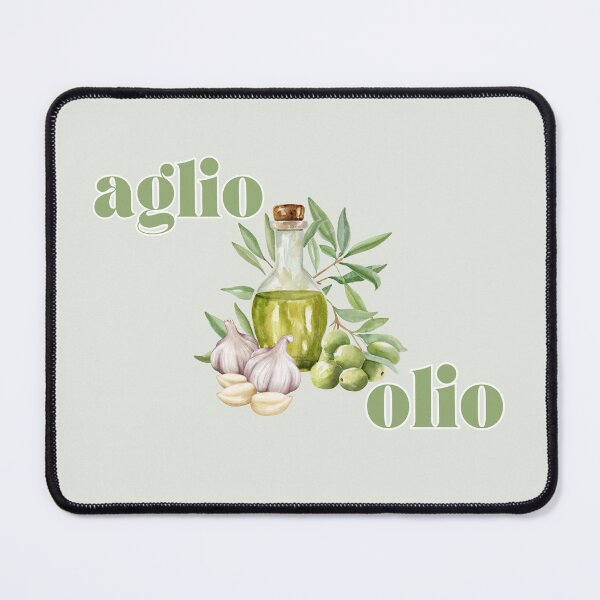 Item preview, Aglio e Olio: olives and garlic designed and sold by PinkDuckTees.