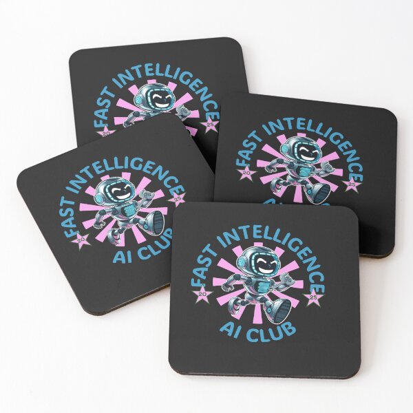 Item preview, The "Fast Intelligence AI Club" designed and sold by AIRONY.DESIGNS.