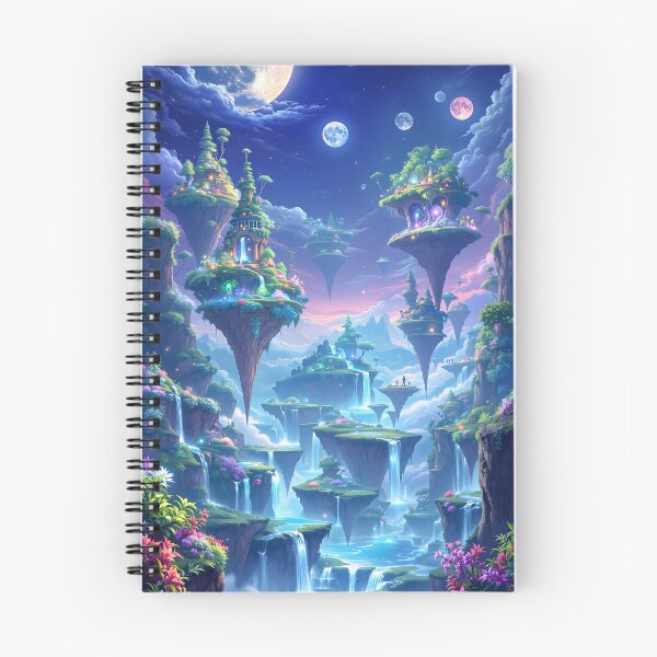 Item preview, Celestial Floating Islands designed and sold by oanaunciuleanu.
