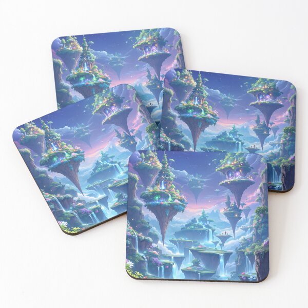 Item preview, Celestial Floating Islands designed and sold by oanaunciuleanu.