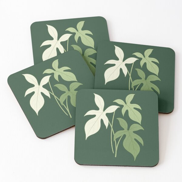 Item preview, Florida Ghost Leaves – Rare Philodendron Botanical Plant Art designed and sold by Planthem.