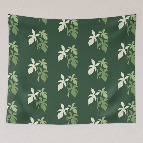 Item preview, Florida Ghost Leaves – Rare Philodendron Botanical Plant Art designed and sold by Planthem.