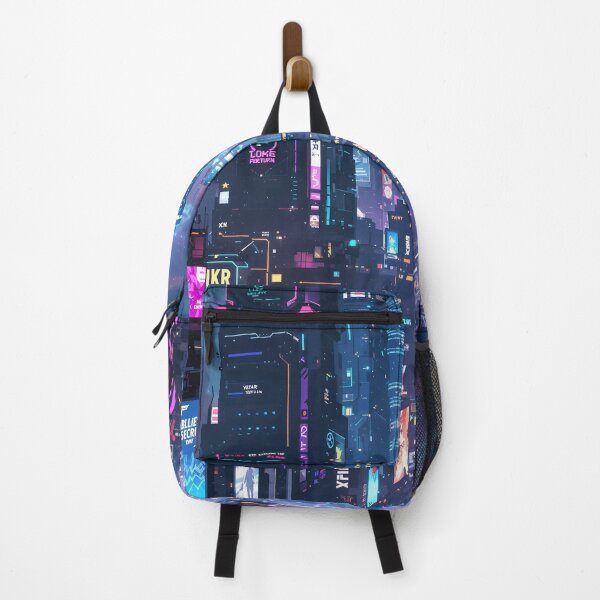 Item preview, Neon Metropolis A Futuristic Urban Dream designed and sold by oanaunciuleanu.