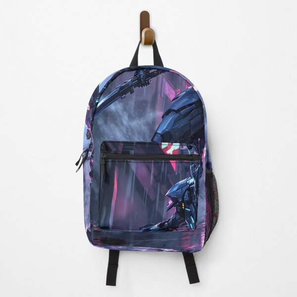 Item preview, Neon Samurai in Cyberpunk Alley designed and sold by oanaunciuleanu.