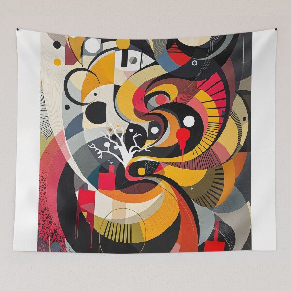 Item preview, Harmonic Convergence of Abstract Forms designed and sold by oanaunciuleanu.