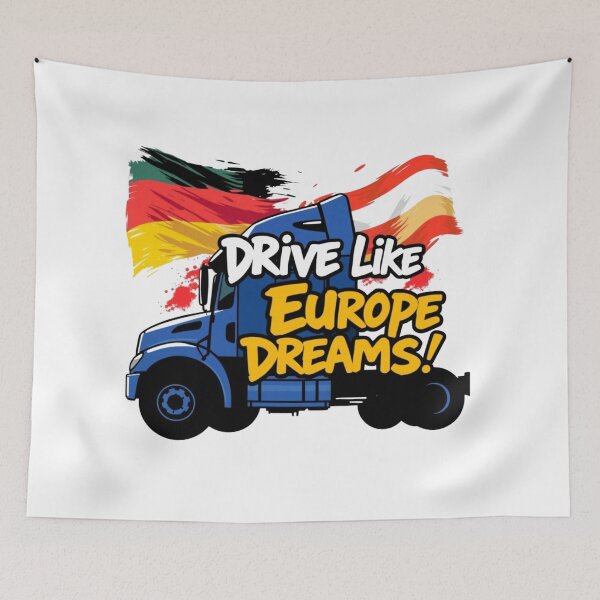 Item preview, Drive Like Europe Dreams designed and sold by AwixArslan.