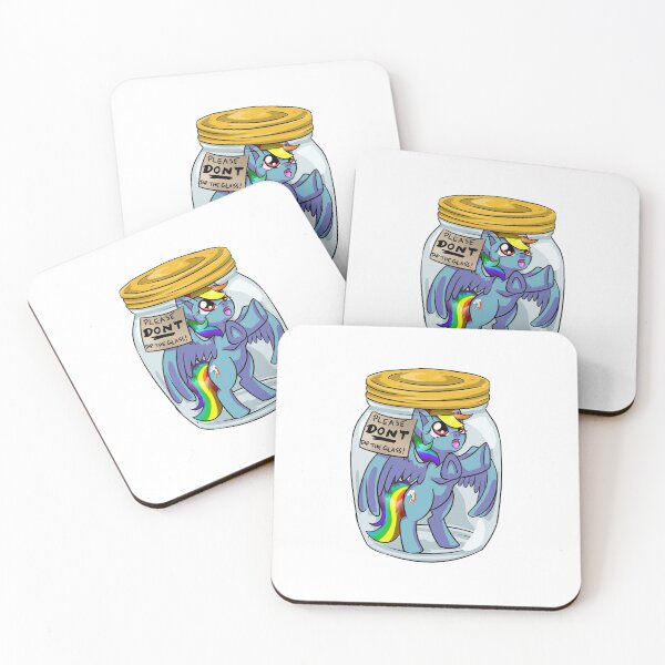 Item preview, Pony in a Jar: RainbowDash designed and sold by DawnAllies.
