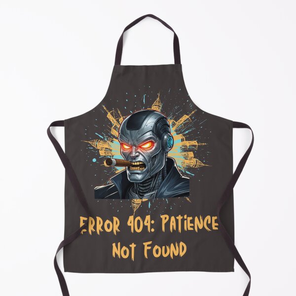 Item preview, "Error 404: Patience Not Found" designed and sold by AIRONY.DESIGNS.