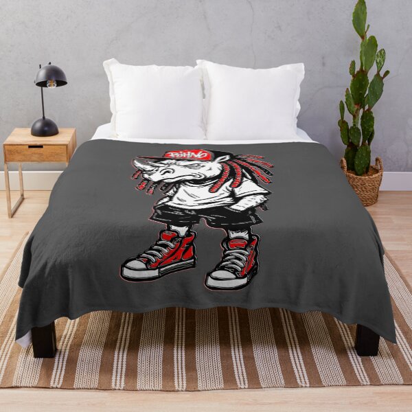 Item preview, Fierce Rhino Street Style Art designed and sold by 4rpixs.