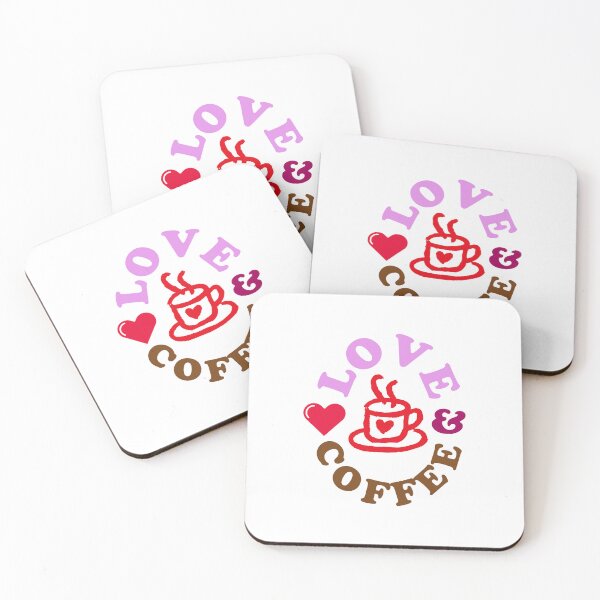 Item preview, The “Love & Coffee” logo merch. designed and sold by GrindTees.