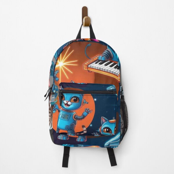 Item preview, Futuristic Felines – AI Cats at Play and Rest designed and sold by AIRONY.DESIGNS.