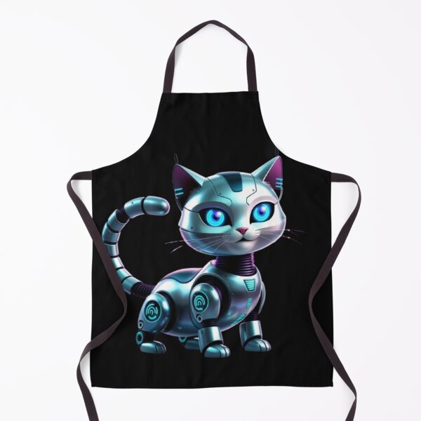Item preview, Cyber Cat – Futuristic Robot Kitty Design designed and sold by AIRONY.DESIGNS.