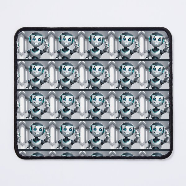 Item preview, Funny Robot – Smiling AI Bot with Thumbs Up designed and sold by AIRONY.DESIGNS.