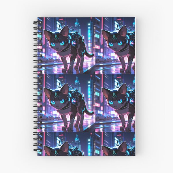 Item preview,  Cute AI Robot Cat – Futuristic Kawaii Tech Design designed and sold by AIRONY.DESIGNS.