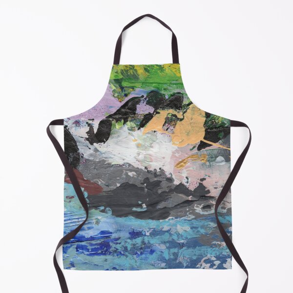 Item preview, Original Painting Abstract Landscape Waterfall Riverside Organic Shapes Bold Colors Stunning Abstract Compotorary designed and sold by pngrktes-art.