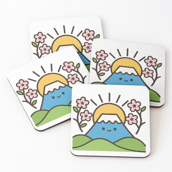 Item preview, Kawaii Mount Fuji Cherry Blossom Japanese Landscape designed and sold by NipponPop.