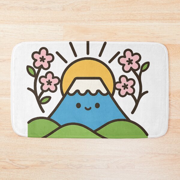 Item preview, Kawaii Mount Fuji Cherry Blossom Japanese Landscape designed and sold by NipponPop.
