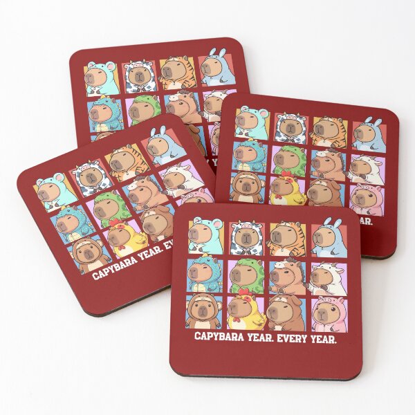 Item preview, Capybara Year. Every Year. designed and sold by The magic  Yellow bus.