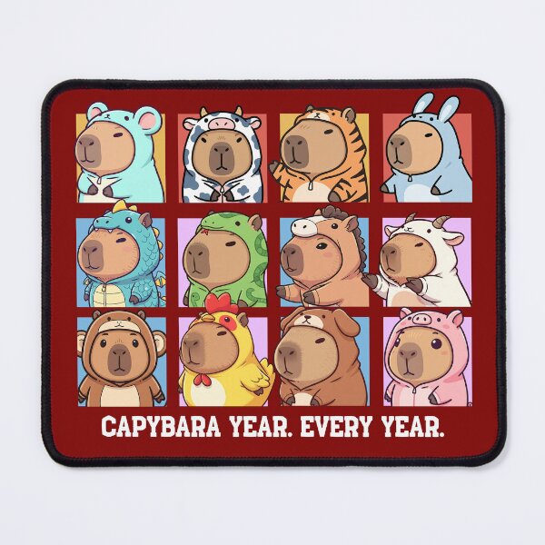 Item preview, Capybara Year. Every Year. designed and sold by The magic Yellow bus.