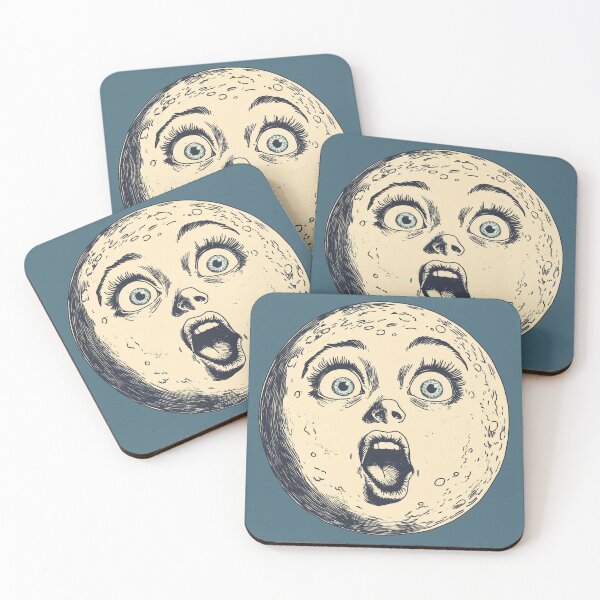 Item preview, Shocked Vintage Moon designed and sold by RoseoftheWild.