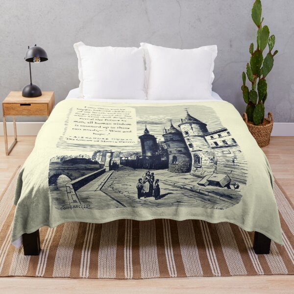 Item preview, Alexandre Dumas quote: Live, then, and be happy, beloved children of my heart, and never forget that until the day when God shall deign to reveal the future to man, designed and sold by artbleed.