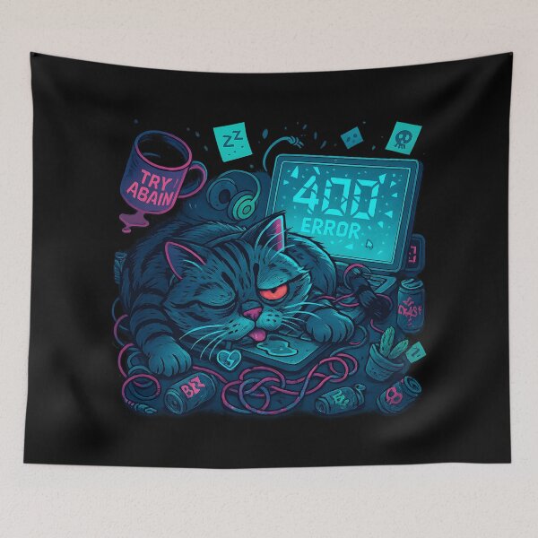 Item preview, Error 400: Kitty Overload Mode designed and sold by MysticArtisan.