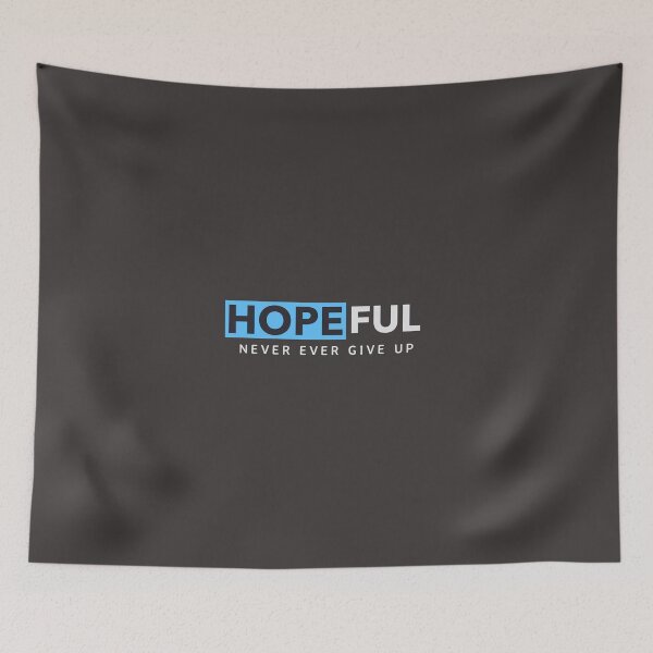Item preview, "Hopeful - Never Ever Give Up" T-Shirt designed and sold by Anroda Designs.