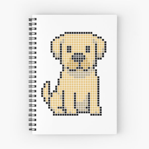 Item preview, Pixeled Lab (yellow) designed and sold by Brain Fart Buffet.