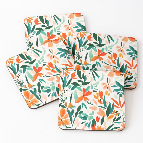 Item preview, Floral watercolor pattern designed and sold by Shevi.