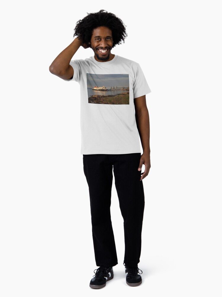 Thumbnail 3 of 4, Premium T-Shirt, Glen Sannox Evening Sunshine designed and sold by orcadia.