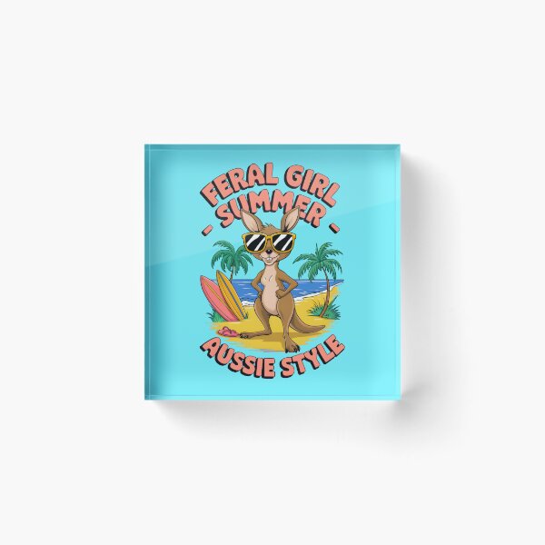 Item preview,  Feral Girl Summer – Aussie Style designed and sold by box-artshop.