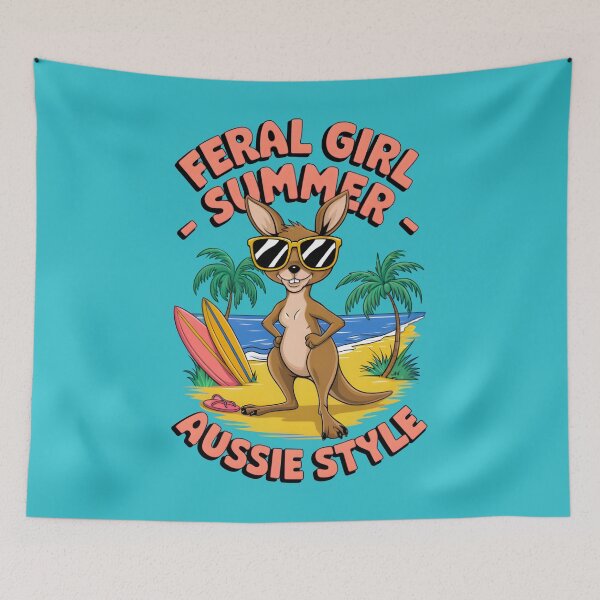 Item preview,  Feral Girl Summer – Aussie Style designed and sold by box-artshop.