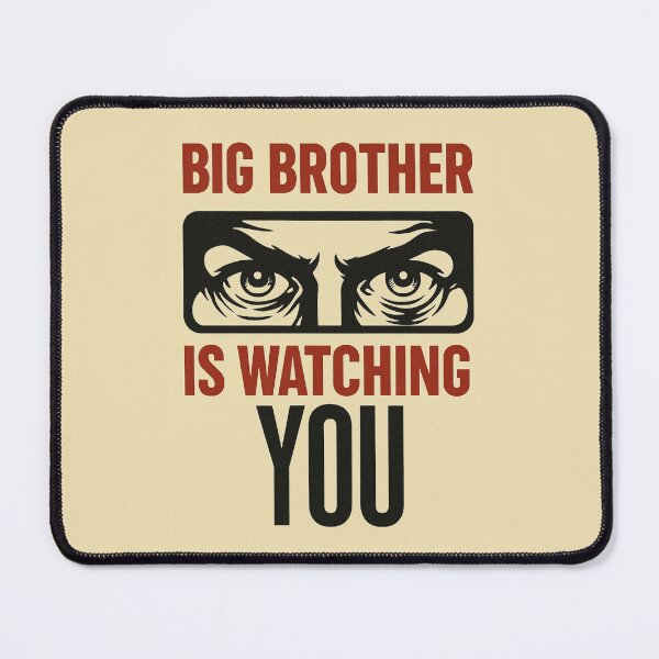 Item preview, BIG BROTHER IS WATCHING YOU designed and sold by TheWonkyEaselCo.