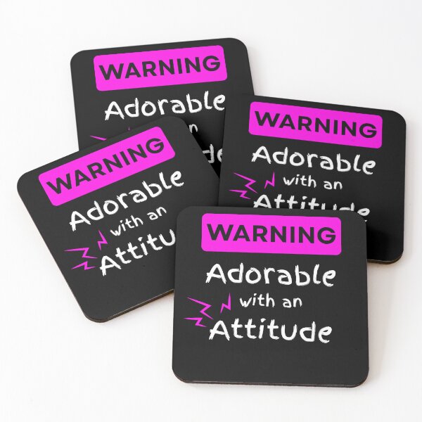 Item preview, Adorable with an atitude designed and sold by YouTeeShirt.