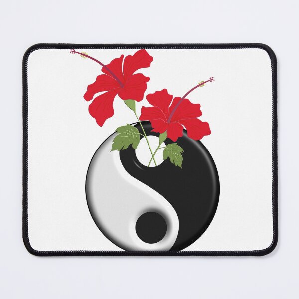 Item preview, Hibiscus Flower Yin & Yang designed and sold by onboarddesigns.